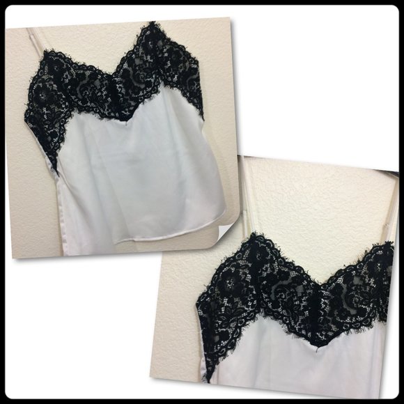 Gibson Other - 4/$25 🛍 Gibson Camisole Top Black Lace Detail